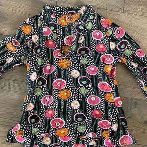 RARE Tory Burch Floral Tunic with Embellishments